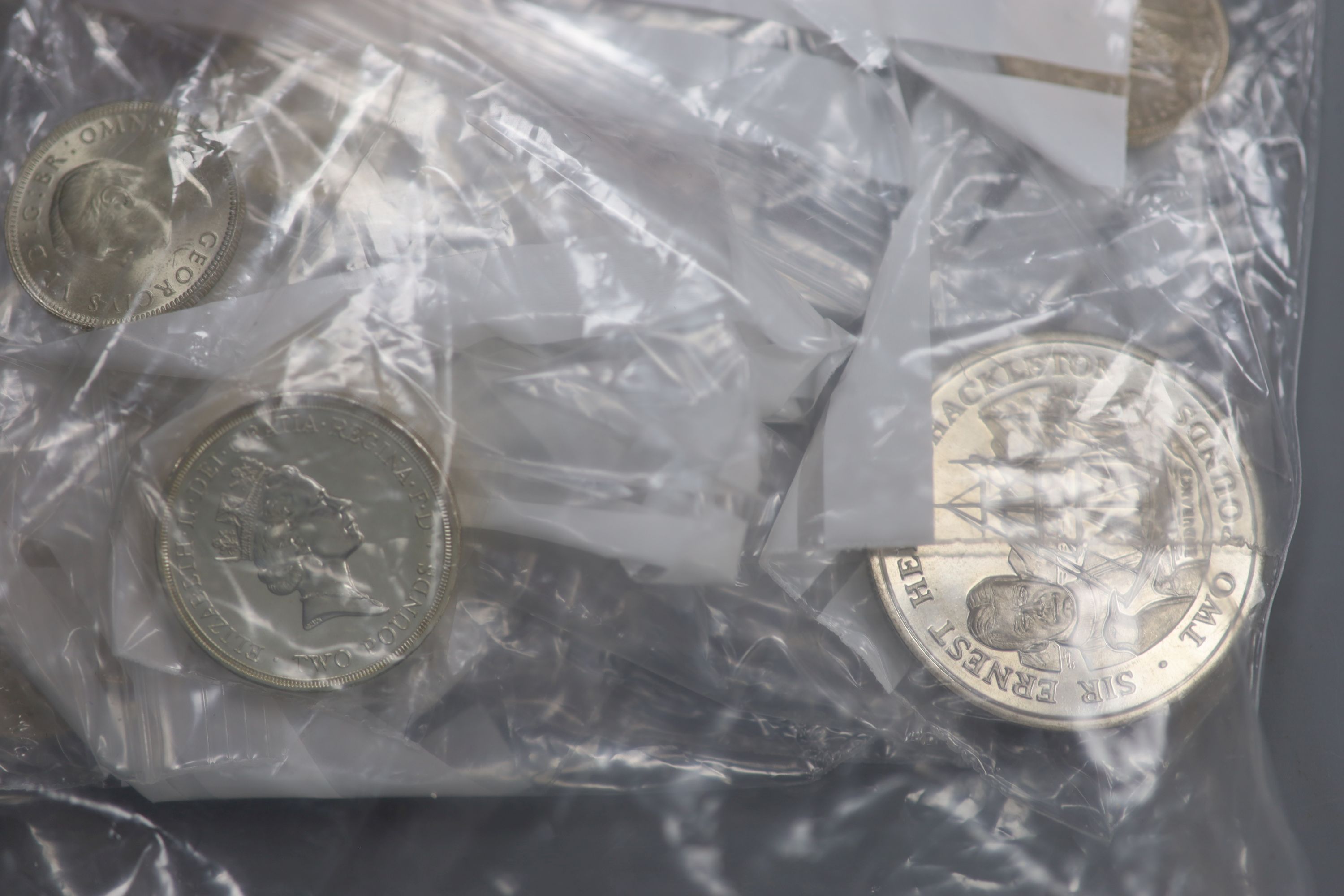Three Royal Mint UK proof coin years sets; 2010, 2011 and 2012 together with other Royal Mint coins of EF grade or better (some possibl